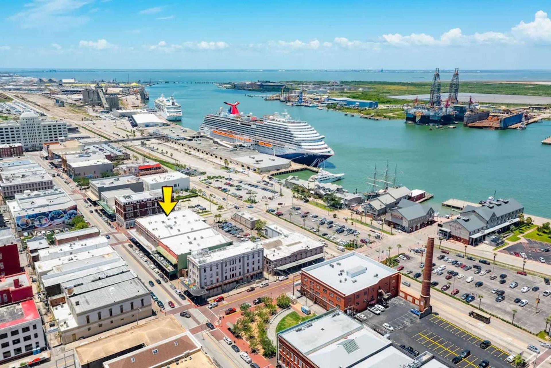 Ferienwohnung Historic Strand Lofts By 3Rd Coast Getaways Galveston Exterior foto